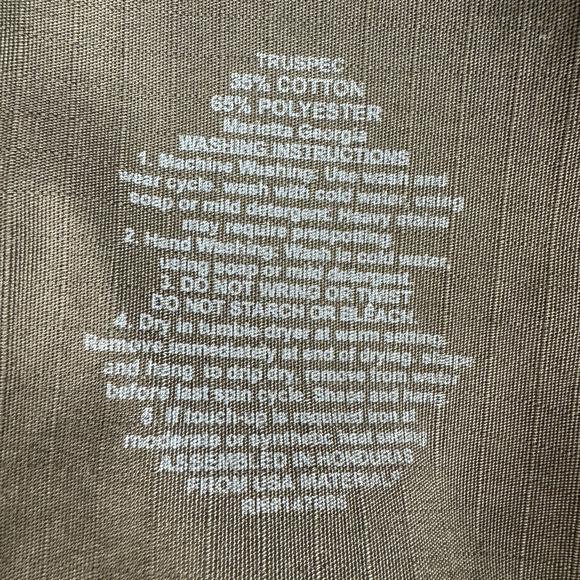 Tru Spec Pants Mens 31-35W 29-31.5L Brown Tactical Utility Outdoor Adjustable - Picture 13 of 14